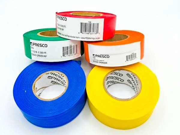 Cinta de Marcaje - Flagging Tape (varios colores)